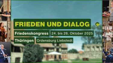Produktionen 6 Social Media Marketing für Instagram, Facebook und Website zum Kongress Frieden und Dialog – Interaktive Medien GbR